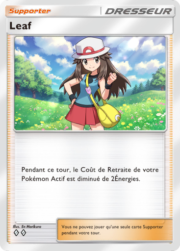 Pokémon Pocket - Carte Leaf (L'Île Fabuleuse)
