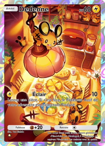 Pokémon Pocket - L'Île Fabuleuse - Dedenne