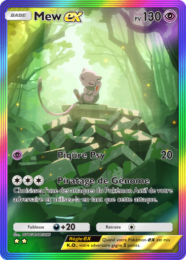 Pokémon Pocket - L'Île Fabuleuse - Mew-ex