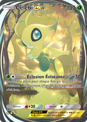 Pokémon Pocket - L'Île Fabuleuse - Celebi-ex