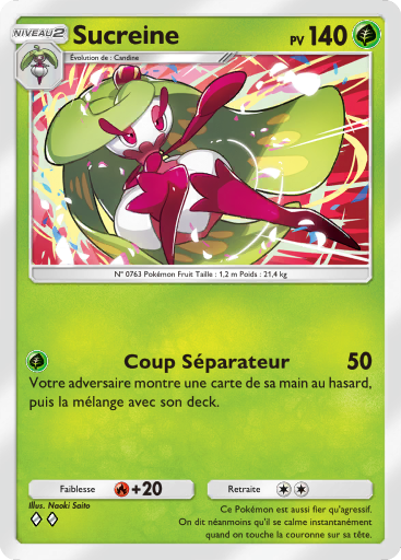 Pokémon Pocket - La Clairière d'Évoli - Sucreine