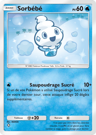 Pokémon Pocket - La Clairière d'Évoli - Sorbébé