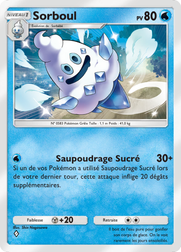 Pokémon Pocket - La Clairière d'Évoli - Sorboul