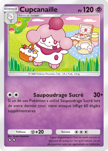 Pokémon Pocket - La Clairière d'Évoli - Cupcanaille