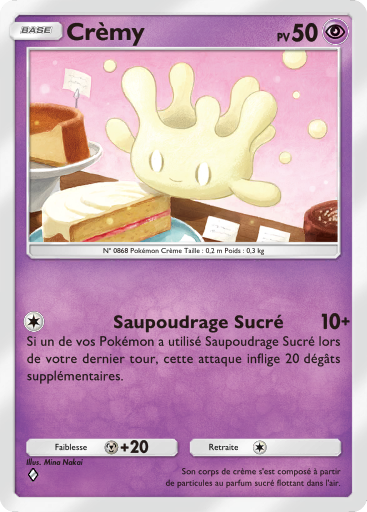 Pokémon Pocket - La Clairière d'Évoli - Crèmy