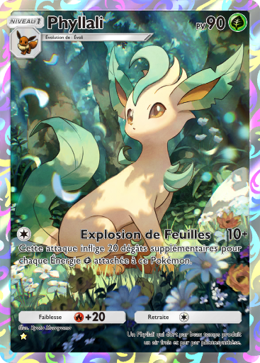 Pokémon Pocket - La Clairière d'Évoli - Phyllali