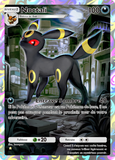 Pokémon Pocket - La Clairière d'Évoli - Noctali