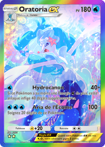 Pokémon Pocket - La Clairière d'Évoli - Oratoria-ex