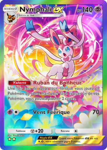 Pokémon Pocket - La Clairière d'Évoli - Nymphali-ex