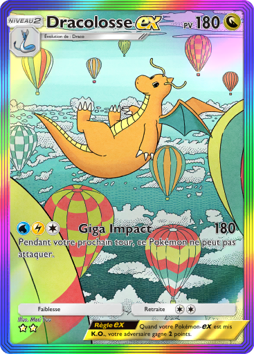 Pokémon Pocket - La Clairière d'Évoli - Dracolosse-ex