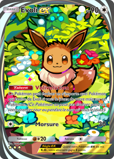 Pokémon Pocket - La Clairière d'Évoli - Évoli-ex