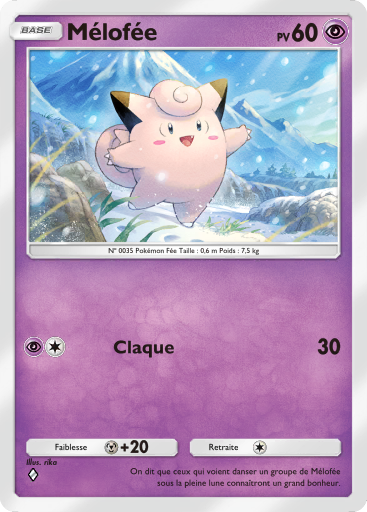 Pokémon Pocket - Lumière Triomphale - Mélofée