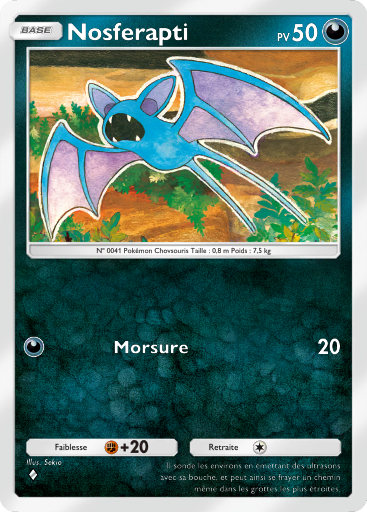 Pokémon Pocket - Lumière Triomphale - Nosferapti