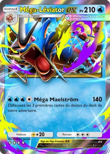 Pokémon Pocket - Méga-Ascension - Méga-Léviator-ex