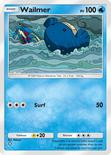 Pokémon Pocket - Méga-Ascension - Wailmer