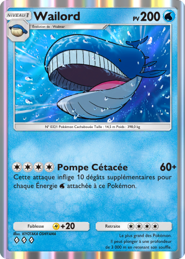 Pokémon Pocket - Méga-Ascension - Wailord