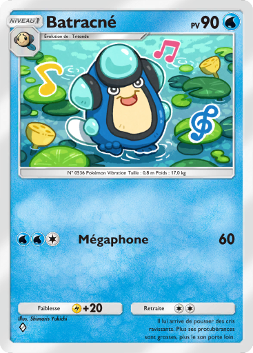 Pokémon Pocket - Méga-Ascension - Batracné