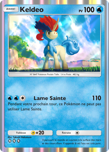 Pokémon Pocket - Méga-Ascension - Keldeo