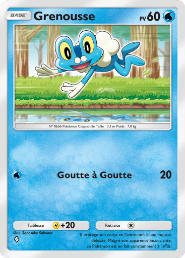 Pokémon Pocket - Méga-Ascension - Grenousse