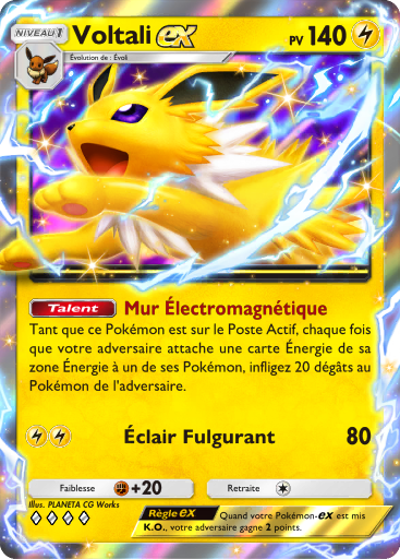 Pokémon Pocket - Méga-Ascension - Voltali ex