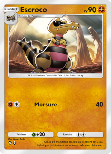 Pokémon Pocket - Méga-Ascension - Escroco