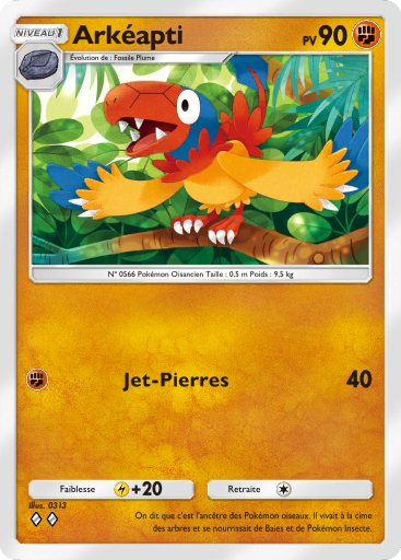 Pokémon Pocket - Méga-Ascension - Arkéapti