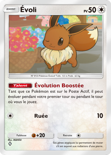 Pokémon Pocket - Méga-Ascension - Évoli