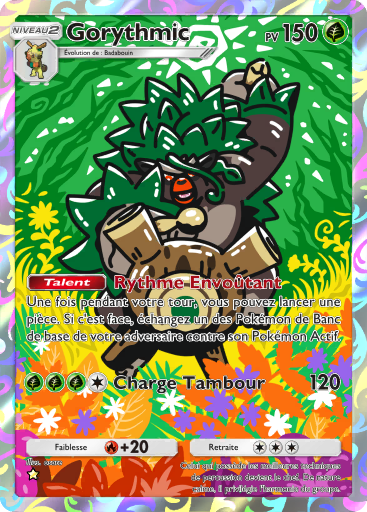 Pokémon Pocket - Méga-Ascension - Gorythmic