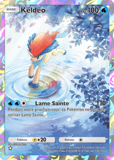 Pokémon Pocket - Méga-Ascension - Keldeo