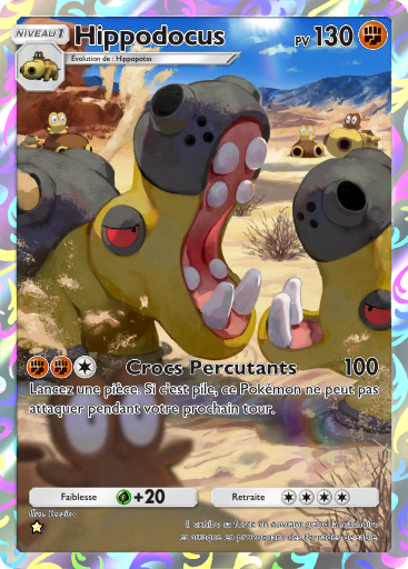 Pokémon Pocket - Méga-Ascension - Hippodocus