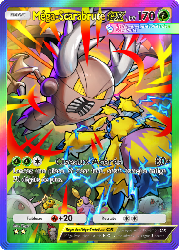 Pokémon Pocket - Méga-Ascension - Méga-Scarabrute-ex