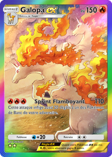 Pokémon Pocket - Méga-Ascension - Galopa-ex