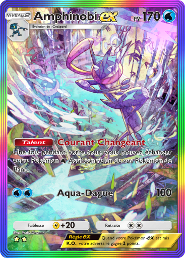 Pokémon Pocket - Méga-Ascension - Amphinobi-ex