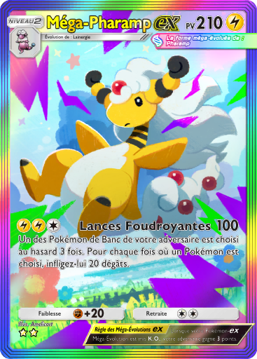 Pokémon Pocket - Méga-Ascension - Méga-Pharamp-ex