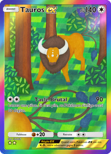 Pokémon Pocket - Méga-Ascension - Tauros-ex