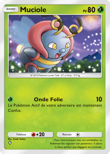 Pokémon Pocket - Méga-Rayonnement - Muciole