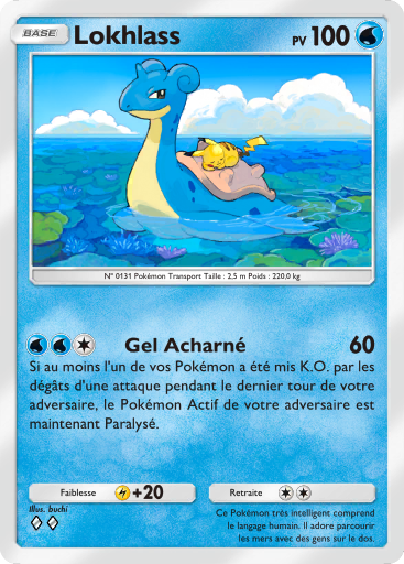 Pokémon Pocket - Méga-Rayonnement - Lokhlass
