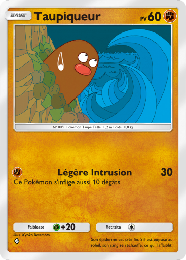 Pokémon Pocket - Méga-Rayonnement - Taupiqueur