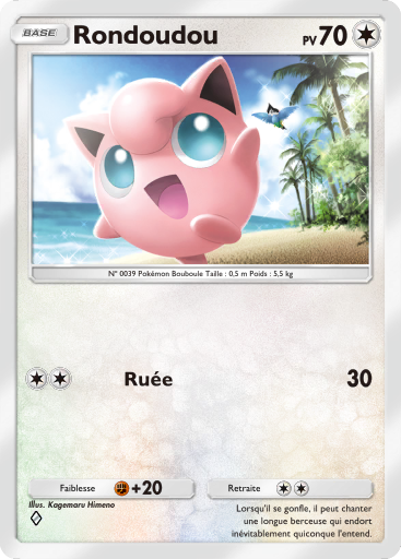 Pokémon Pocket - Méga-Rayonnement - Rondoudou