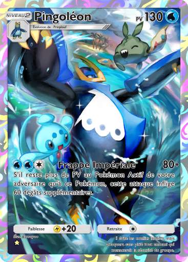 Pokémon Pocket - Méga-Rayonnement - Pingoléon