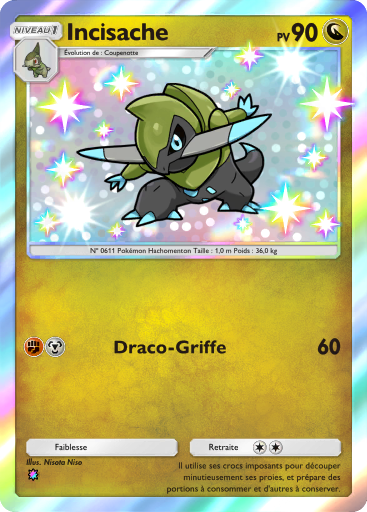 Pokémon Pocket - Méga-Rayonnement - Incisache