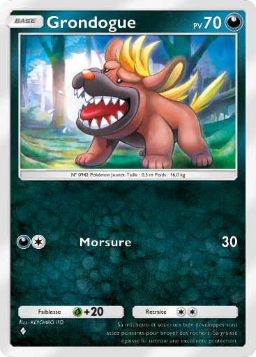 Pokémon Pocket - Merveilles de Paldea - Grondogue