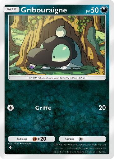 Pokémon Pocket - Merveilles de Paldea - Gribouraigne