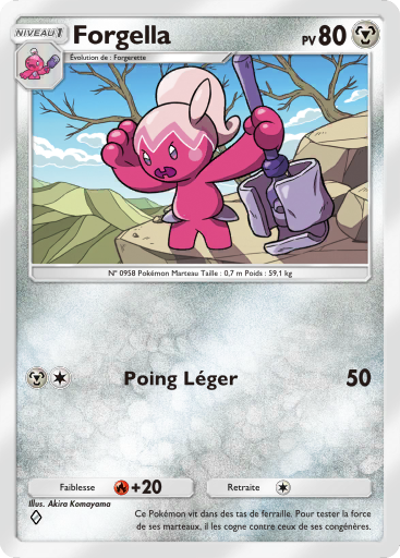 Pokémon Pocket - Merveilles de Paldea - Forgella
