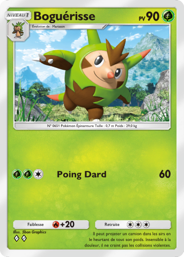 Pokémon Pocket - Parade Onirique - Boguérisse