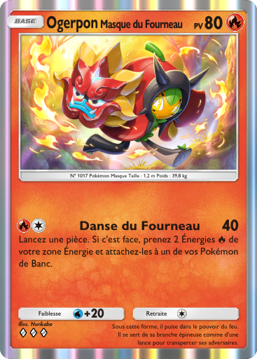 Pokémon Pocket - Parade Onirique - Ogerpon (Masque du Fourneau)