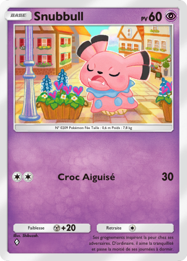 Pokémon Pocket - Parade Onirique - Snubbull