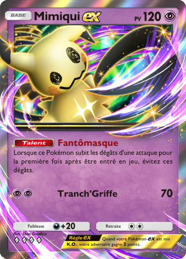 Pokémon Pocket - Parade Onirique - Mimiqui-ex