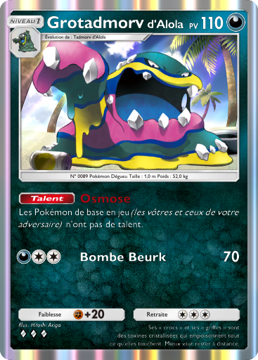 Pokémon Pocket - Parade Onirique - Grotadmorv d