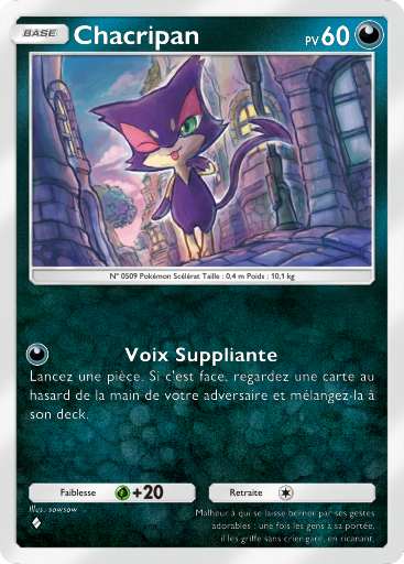 Pokémon Pocket - Parade Onirique - Chacripan